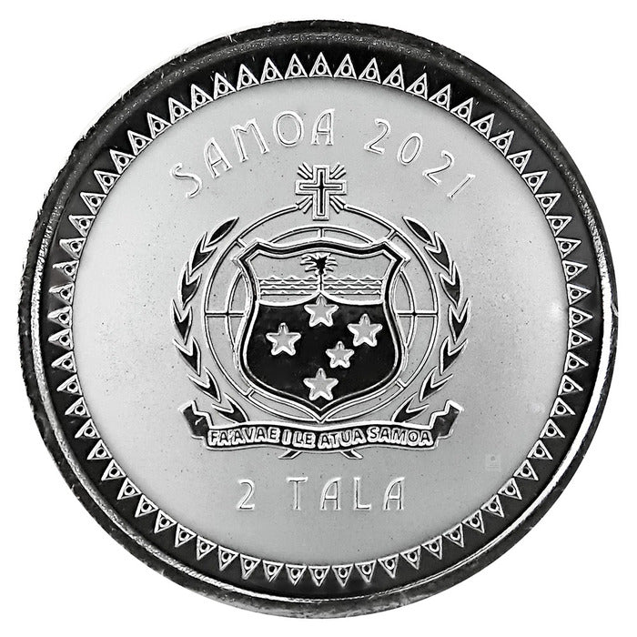 1 Oz Silbermünze "Samoa Pacific Mermaid" 2021