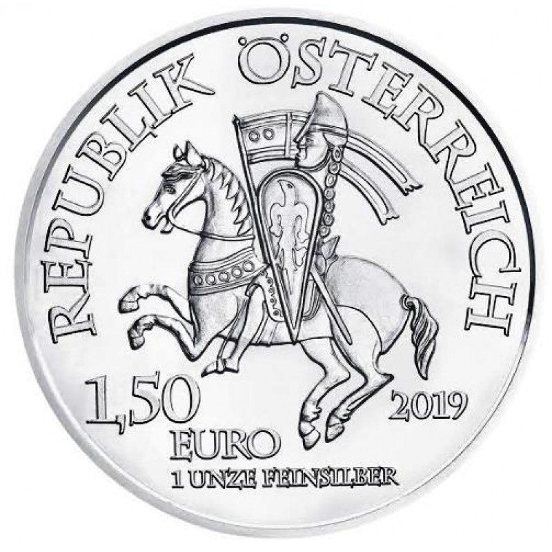 1 Oz Silbermünze "Robin Hood" Österreich 2019
