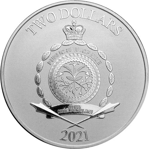 1 Oz Silbermünze "Star Wars" Galactica 2021