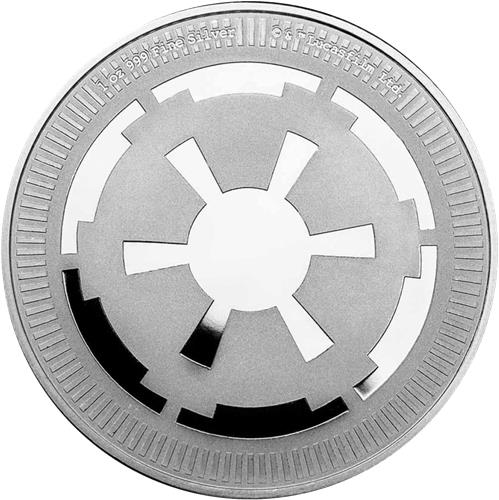 1 Oz Silbermünze "Star Wars" Galactica 2021