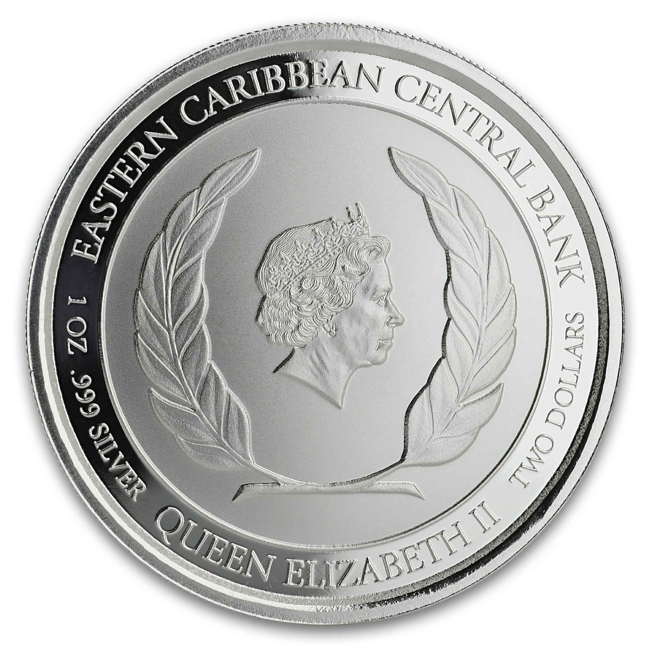 1 Oz Silbermünze "St Vincent & Grenadines" 2019
