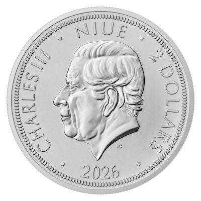 1 Oz Silbermünze "Tschechischer Löwe" 2026